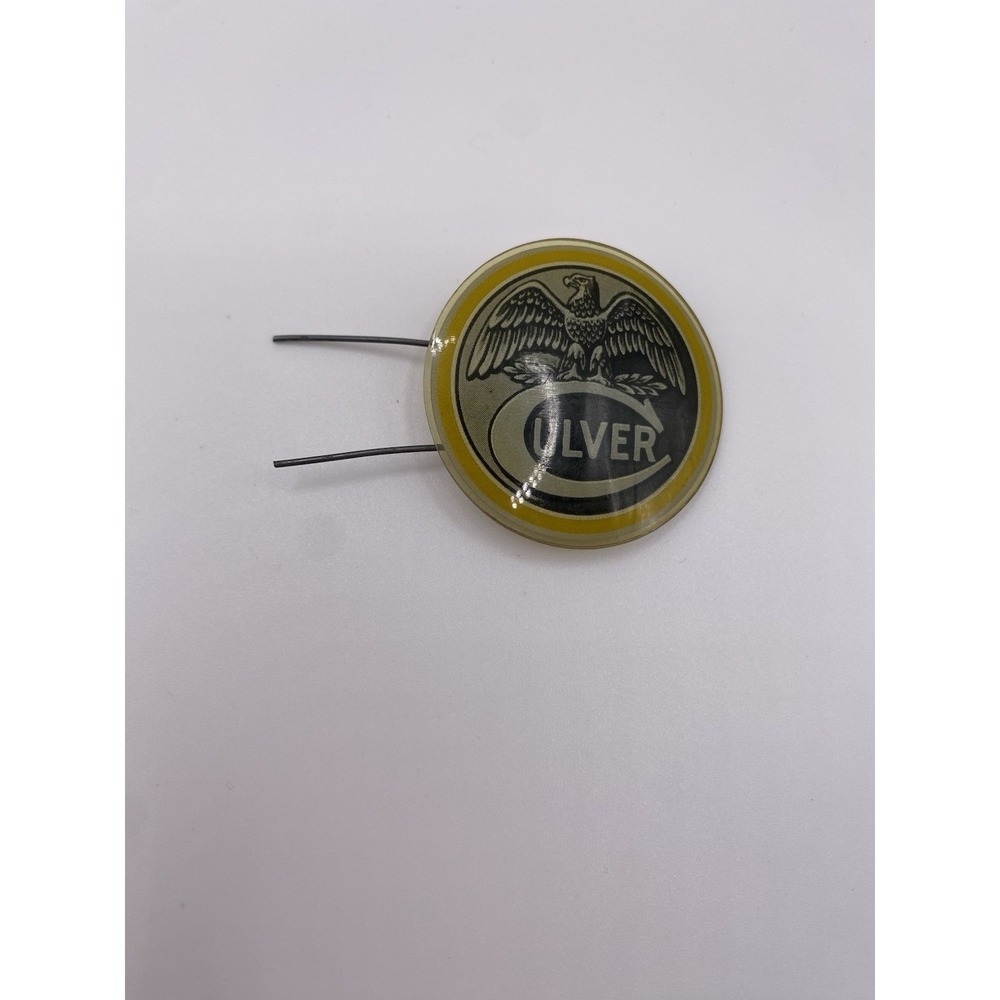 Vintage Culver Military Academy Lapel Pin Eagle Shawl Brooch Collectible History